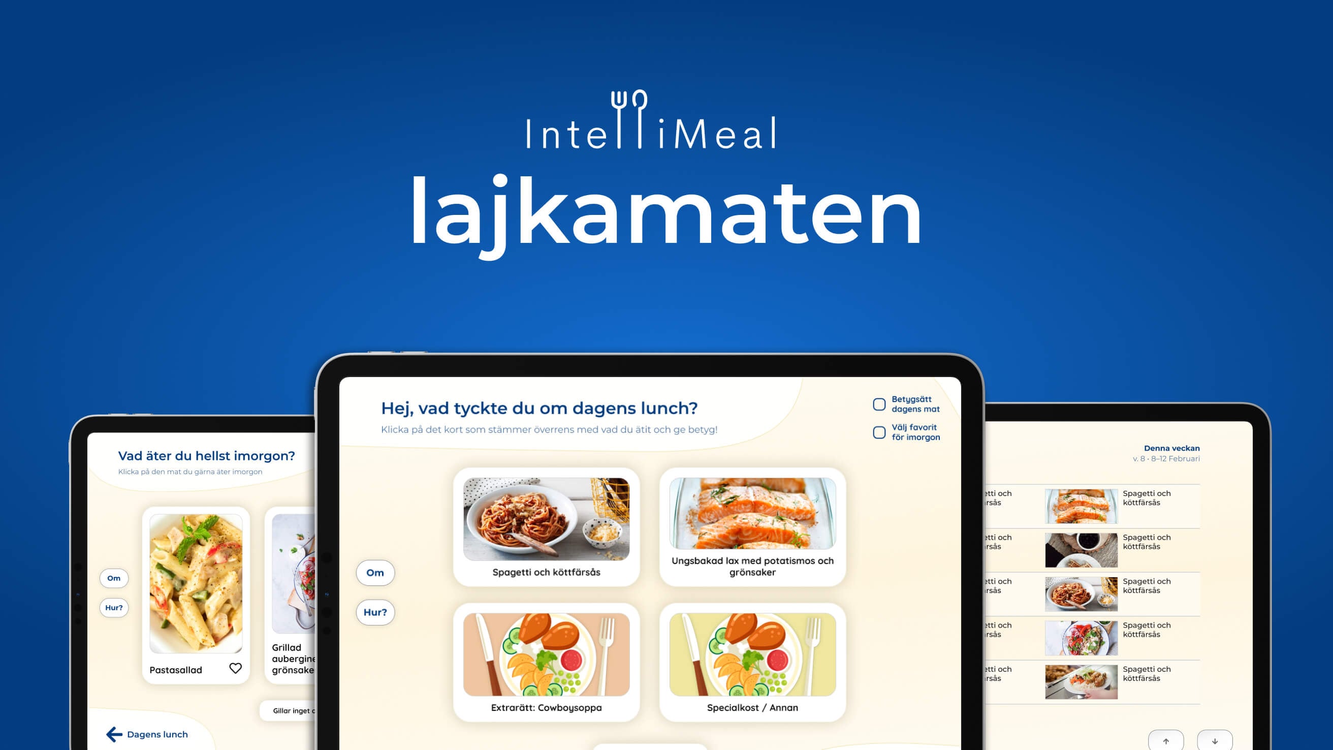 Case | Lajkamaten for school meals