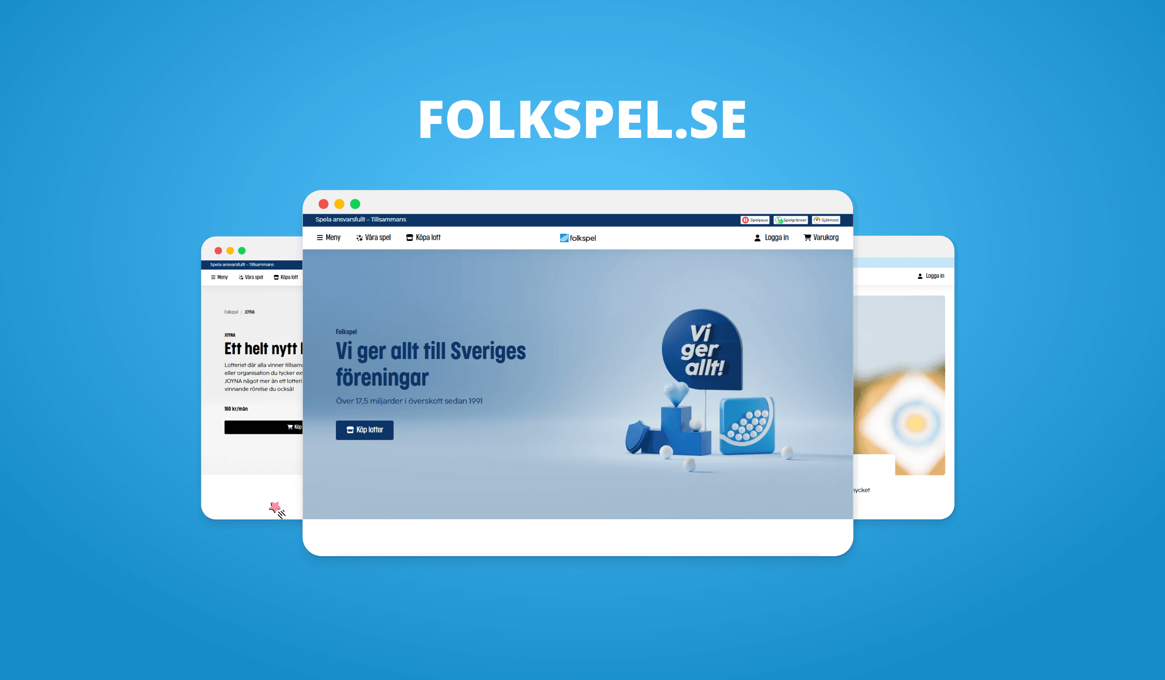 Case | Folkspel new web platform